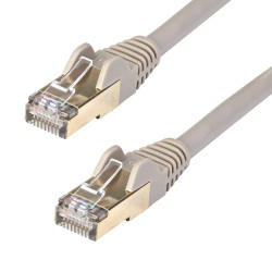StarTech.com 5m CAT6A Ethernet Cable, 10 Gigabit Shielded Snagless RJ45 100W PoE Patch Cord, CAT 6A 10GbE STP Network Cable w/S