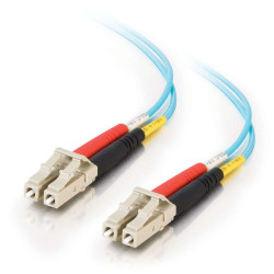 C2G LC-LC 10Gb 50/125 OM3 Duplex Multimode PVC Fiber Optic Cable (LSZH) - Câble réseau - LC multi-mode (M) pour LC multi-mode (