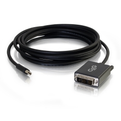C2G 2m Mini DisplayPort to Single Link DVI-D Adapter Cable M/M - Mini DP to DVI - Black - Câble DisplayPort - liaison simple - 
