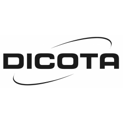 DICOTA - Filtre anti-indiscrétion - à double sens - module d'extension/adhésif - Largeur 27 po. - noir